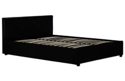 Hygena Clonard Small Double Ottoman Bed Frame - Black